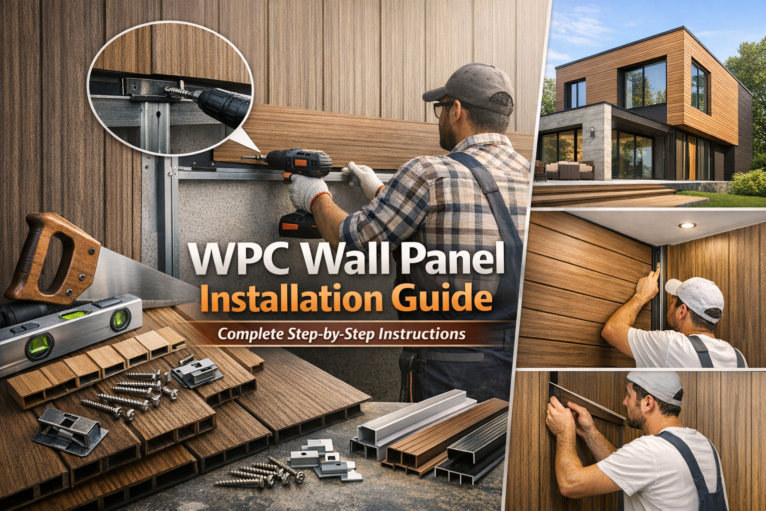 WPC Wall Panel Installation Guide : Step-by-Step Process & Best Practices