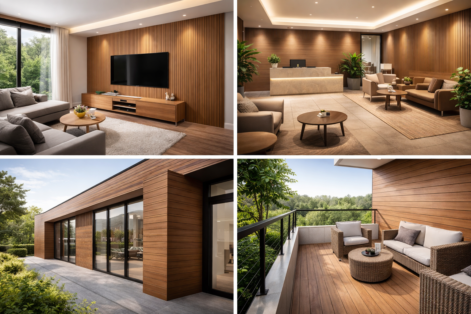 Applications of WPC Wall Panels