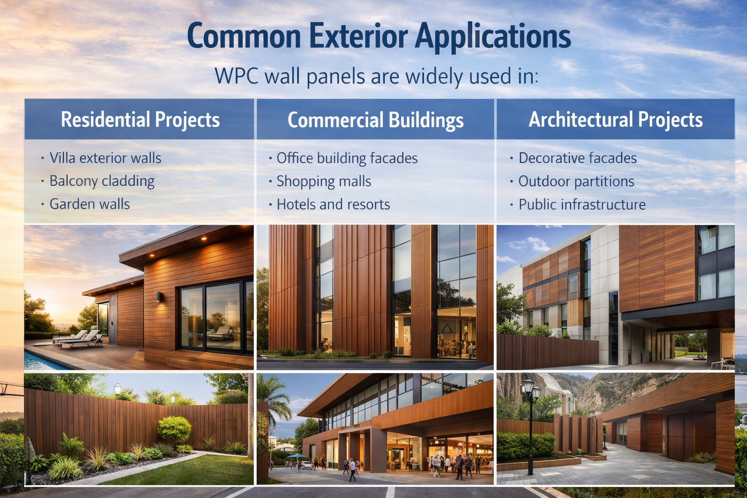 Exterior WPC Wall Panel Guide: Everything You Need to Know WPC wall panels are widely used