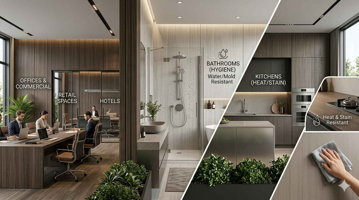 Advantages of WPC Wall Panels Explained WPC Wall Panels Commonly Used