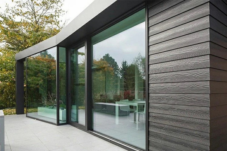 wpc exterior wall panel for garden room