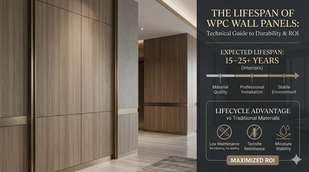 Lifespan of WPC Wall Panels