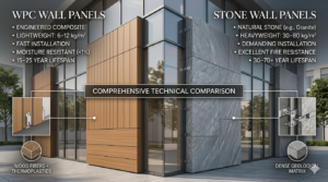 WPC vs Stone Wall Panels