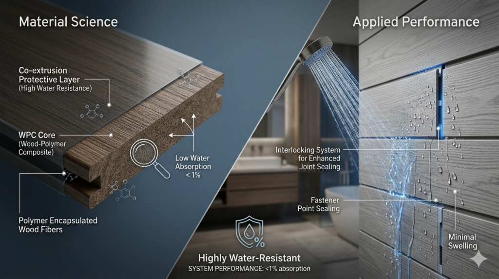 Is WPC Wall Panel 100% Waterproof