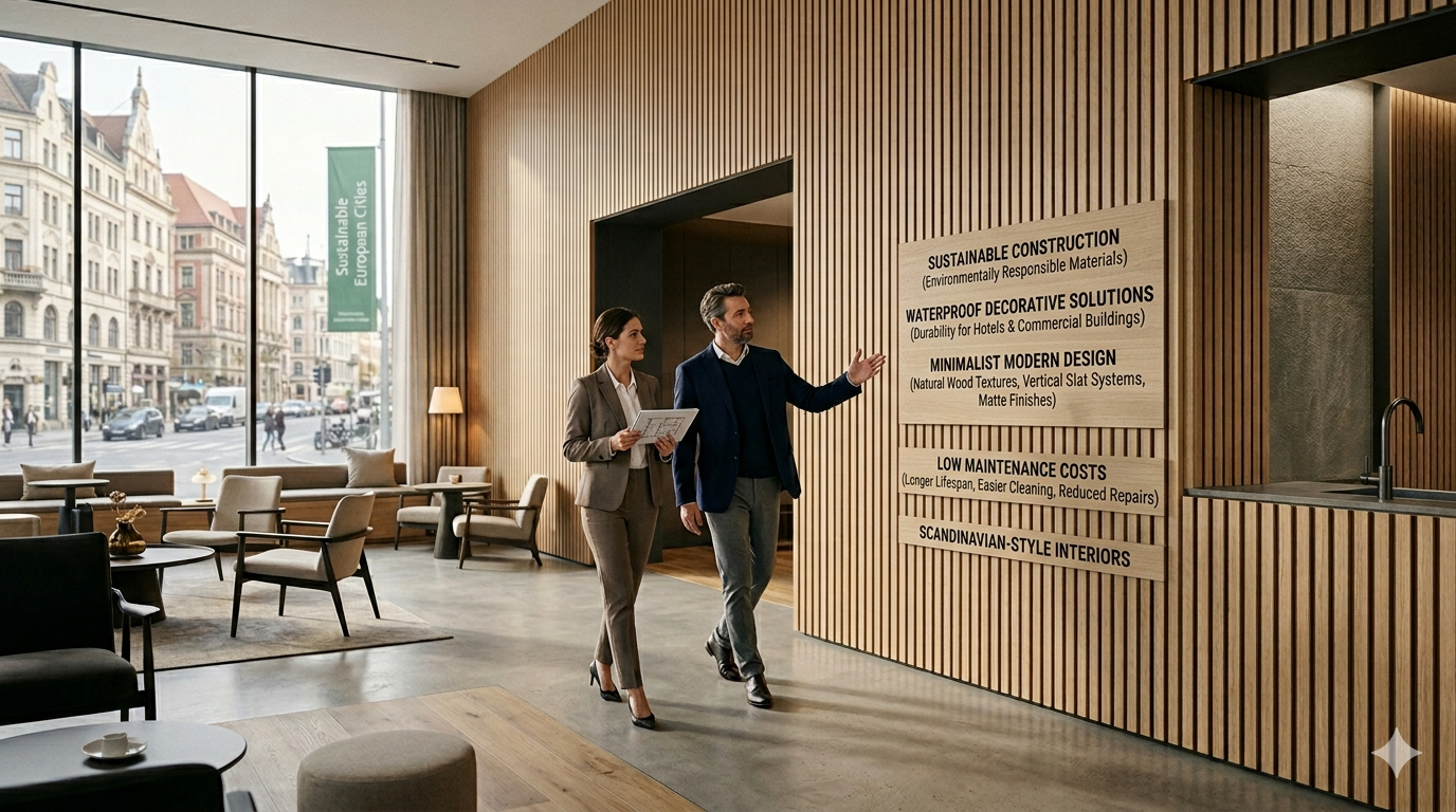 WPC Wall Panels in Europe