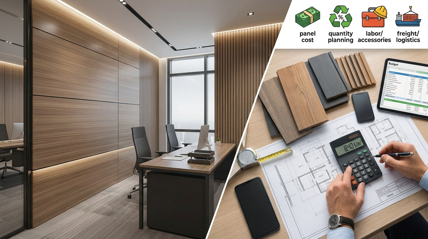 WPC Wall Panel Cost Calculator: Complete Project Cost Guide WPC wall panel price
