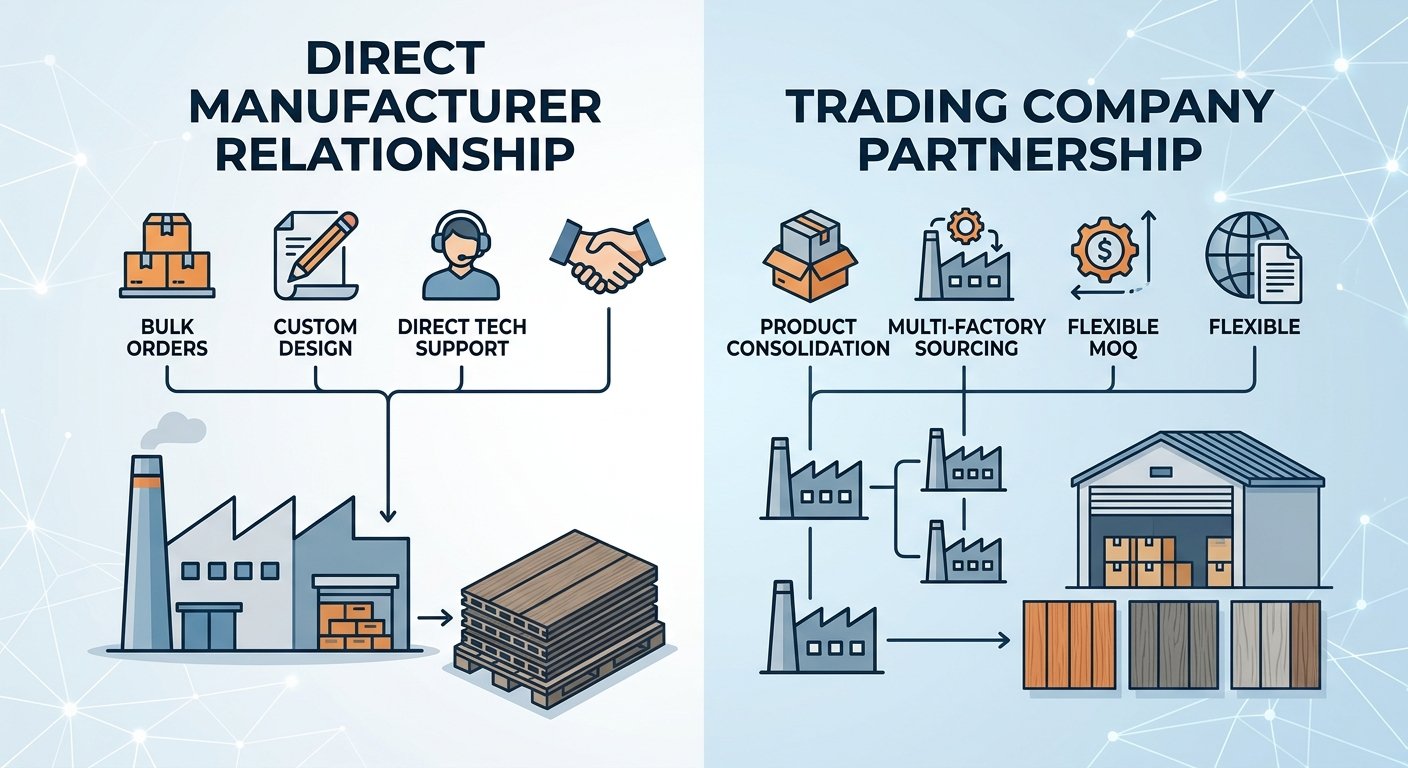 WPC Wall Panel Manufacturer vs Trading Company: Which Is Better? WPC Wall Panel Manufacturer